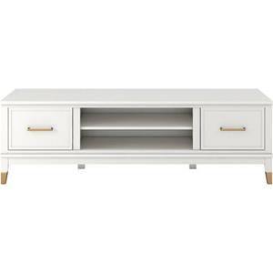 CosmoLiving by Cosmopolitan Tv-meubel Westerleigh met 3x kabeldoorvoer, mdf, hoogte 47 cm, breedte 152 cm