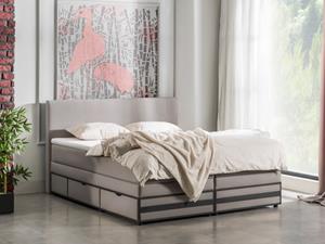 TotaalBED Opbergbox Dortmund met lade | 90x200 | |  1-persoons