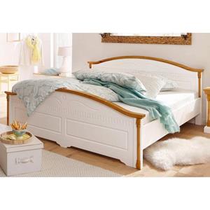 Home affaire Houten ledikant Graz met decoratief freeswerk