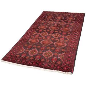 morgenland Hochflor-Läufer "Belutsch Durchgemustert Rosso 194 x 105 cm", rechteckig