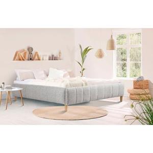 Andas Bekleed ledikant Tarje in 5 breedten, ook in extra lang 220 cm, incl. lattenrol