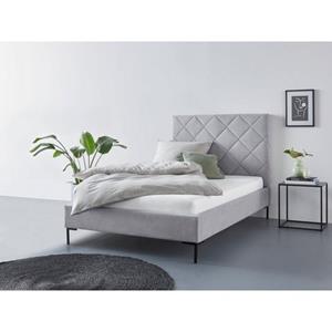 Guido Maria Kretschmer Home&Living Bekleed ledikant CHARLOTT Modern bekleed bed met of zonder lattenbodem