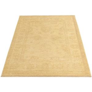 morgenland Wollteppich "Farahan Teppich handgeknüpft beige", rechteckig
