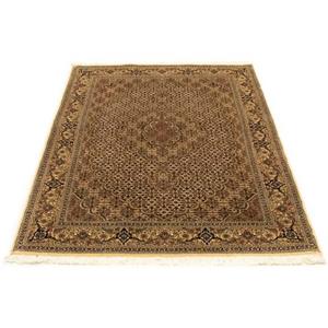 morgenland Teppich "Täbriz 50 Raj Teppich handgeknüpft beige", rechteckig, handgeknüpft