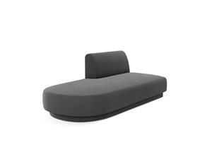 Micadoni Limited Edition 2-zits modulair zitelement Miley open linkerkant velvet | 