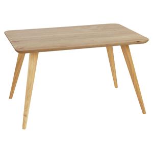 Vega Bijzettafel Duneo 80x55x45, eiche natur; 80x55x45 cm (LxBxH); Tafelblad eiken/naturel, frame eiken/naturel; rechthoekig