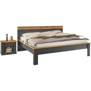 Home affaire Slaapkamerserie Westminster Bed ligoppervlak 180x200 cm en 2 nachtkastjes