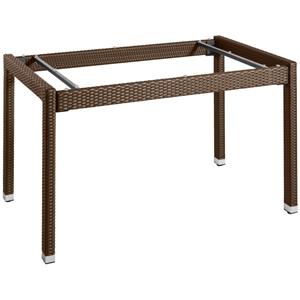 Vega Tafelframe Metropolitan; 130x80x75 cm (LxBxH); tabak; rechthoekig