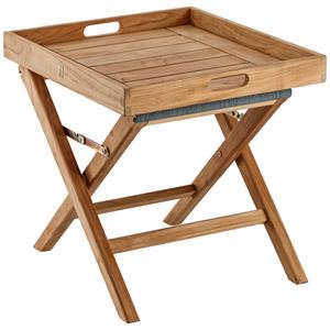 Vega Klaptafel Sorento; 55x52x52 cm (LxBxH); Tafelblad naturel, frame naturel; rechthoekig