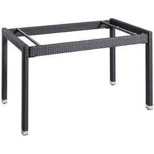 Vega Tafelframe Metropolitan; 130x80x75 cm (LxBxH); zwart; rechthoekig