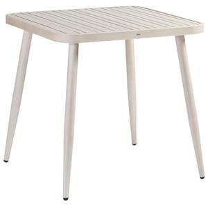 Vega Tafel Atelio vierkant; 75x75x76 cm (LxBxH); vintage wit; vierkant