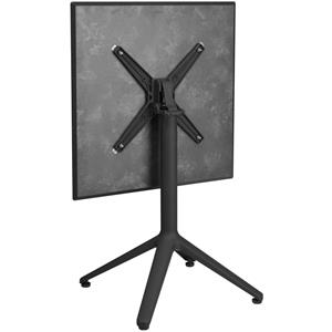 Vega Terrastafel Pachino; 80x80x73 cm (LxBxH); Tafelblad beton, frame antraciet; vierkant