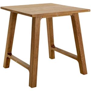Vega Tafel Campano vierkant; 80x80x77 cm (LxBxH); Tafelblad eiken/naturel, frame eiken/naturel; vierkant
