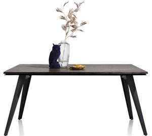 City eetkamertafel 170 x 100 - castle antraciet