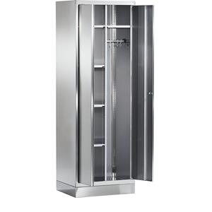 Roestvast stalen kast, universele kast kast, h x b x d = 1800 x 600 x 500 mm