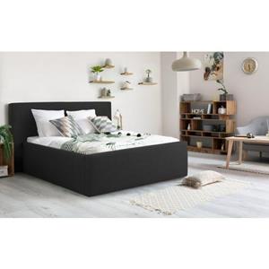 INOSIGN Gestoffeerd bed DALINA rechtlijnig hoofdbord, in 5 breedten, ook in 220 cm lengte