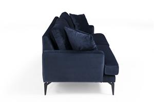 Risa Home 2-zits Bank Papira Navy Blauw