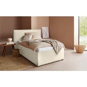 LeGer Home by Lena Gercke Bekleed ledikant Isaline naar keuze zonder matras of met 3 matrassoorten, hoofdbordhoogte 107 cm