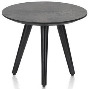 Maze salontafel rond 40 cm - hoogte 32 cm - antraciet