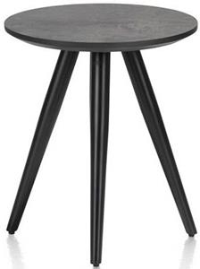 Maze salontafel rond 40 cm - hoogte 46 cm - antraciet
