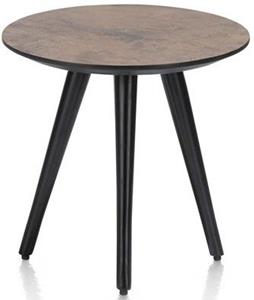 Maze salontafel rond 40 cm - hoogte 39 cm - roest
