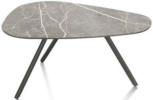 Minato salontafel - 75 x 45 cm - lichtgrijs