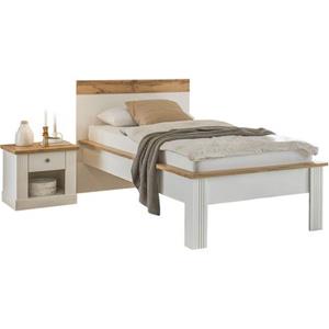 Home affaire Slaapkamerserie Westminster Bed breedte ligoppervlak 90 of 140 cm en 1 nachtkastje