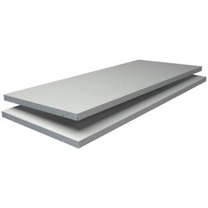 SCHULTE Regalwelt Kastelement Montagesysteem plank PowerMax 2 stuks wit, 1200x500 mm
