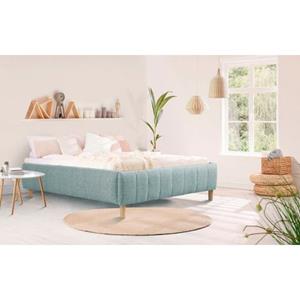 Andas Bekleed ledikant Tarje in 5 breedten, ook in extra lang 220 cm, incl. lattenrol