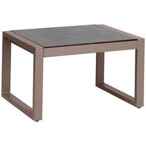Vega Loungetafel Sereno; 70x50x40 cm (LxBxH); taupe; rechthoekig