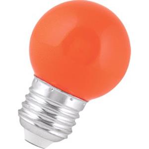 BAIL led-lamp Party Bulb, oranje, voet E27, 1W, uitv glas/afd opaal