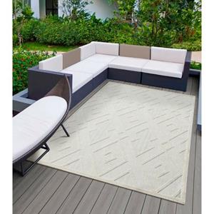 merinos Teppich "Tenerife 54085", rechteckig, In- und Outdoor geeignet, robuster Kurzflor, Balkon, Außenbereich