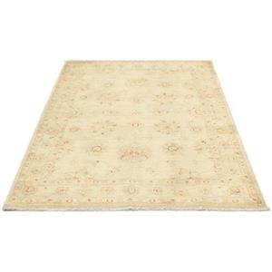 morgenland Wollteppich "Ziegler Teppich handgeknüpft beige", rechteckig