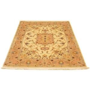 morgenland Teppich "Täbriz 50 Raj Teppich handgeknüpft beige", rechteckig, handgeknüpft