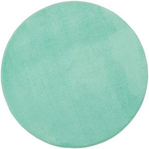 Badematte Rio Premium Gözze, Höhe 18 mm, rutschhemmend beschichtet, fußbodenheizungsgeeignet, schnell trocknend, Polyester, rund, Badteppich, Uni Farben, waschbar, rechteckig & rund er