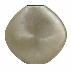 PTMD Tiro Ovale Bloempot - 59 x 10 x 56 cm - Aluminium - Goud