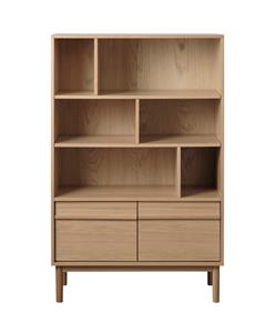 Giga Living Boekenkast Ponza Naturel Eiken 140cm - 