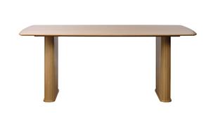 Giga Living Eettafel Nola Boat Shape Naturel Eiken 100x190cm - 