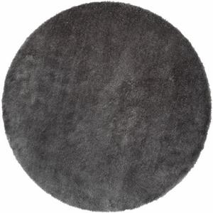 Home affaire Hochflor-Teppich "Deman", rund, Uni-Farben, besonders weich und kuschelig durch Mikrofaser, rund