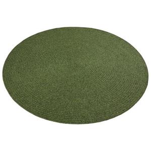 northrugs Jute Vloerkleed Braids - Rond - Groen - 