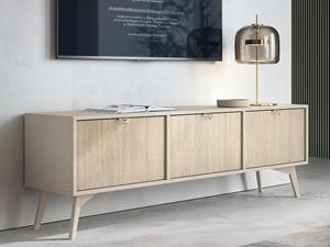 Mobistoxx Tv-meubel MYENNO 3 deuren beige