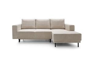 NADUVI Collection 3-zitsslaapbank Modena rechts ribstof | 