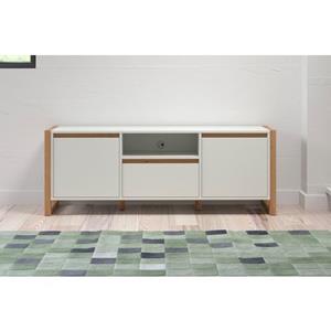 Andas Tv-meubel Drammen Tv-kast, lichtbruin / wit, mat, breedte 150 cm
