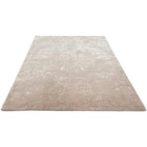 morgenland Wollteppich "Designer Teppich handgeknüpft braun", rechteckig, handgeknüpft