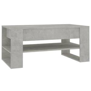 VidaXL Salontafel Betongrijs