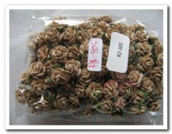 Decoflorall Mulberry roosje +/-100 Taupe/ pakje Mulberry roosje