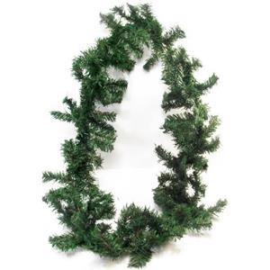 Decoflorall KerstGroen guirlande DennenGroen 200 cm. Dennenguirlande