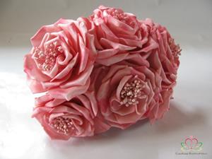 Decoflorall Wild Rose7 cm. Roze / bundel op=op Wild Rose