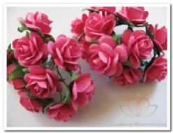 Decoflorall Mulberry Fuchsia 2 cm. 50 Roses Mulberry Fuchsia