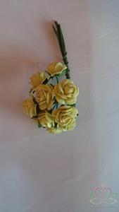 Decoflorall Mulberryroosjes Zacht Groen 10-15mm PAK2100 Mulberryroosjes